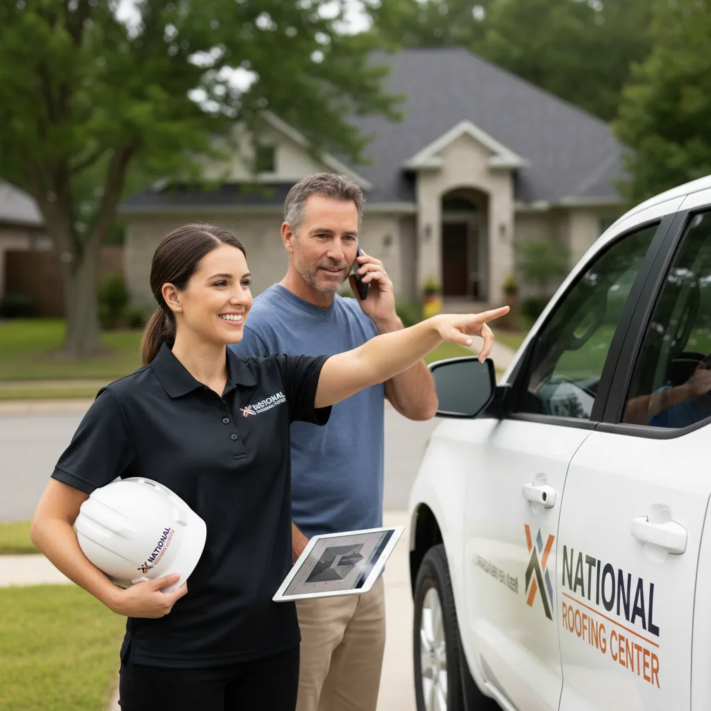 National Roofing Center customer support in Summerfield